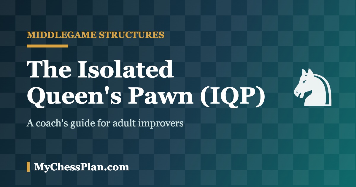 How to Play the Isolated Queen’s Pawn (IQP): A Coach’s Guide for Adult Improvers